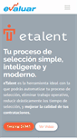 Mobile Screenshot of evaluar.com